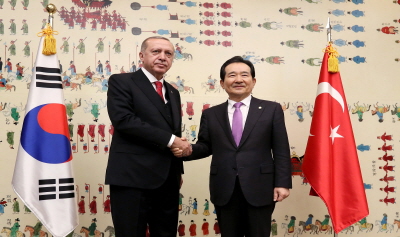 국빈 방한 레젭 타이프 에르도안 터키 대통령, 양국 간 교류확대와 협력 강화